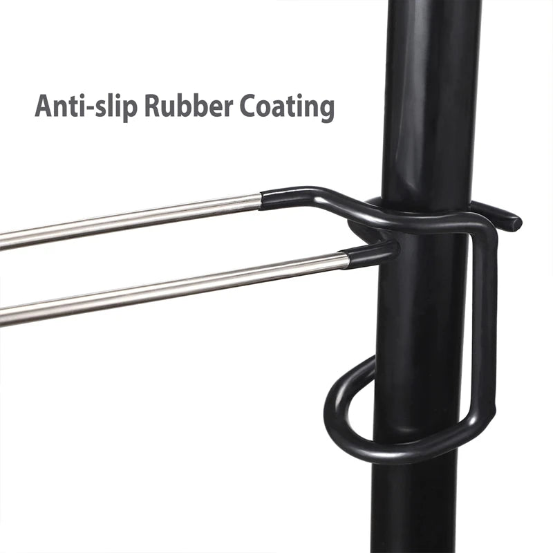 1/2 Pcs Stainless Steel Lantern Stand Hook Camping Tent Pole Hook Lantern Holder Hanger Clips for Camping Light Hooks, Grill
