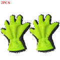 1/2pcs Ultra-Luxury Microfiber Car Wash Gloves Car Cleaning Tool Home Use Multi-function Cleaning Brush Detailing Washing Gloves