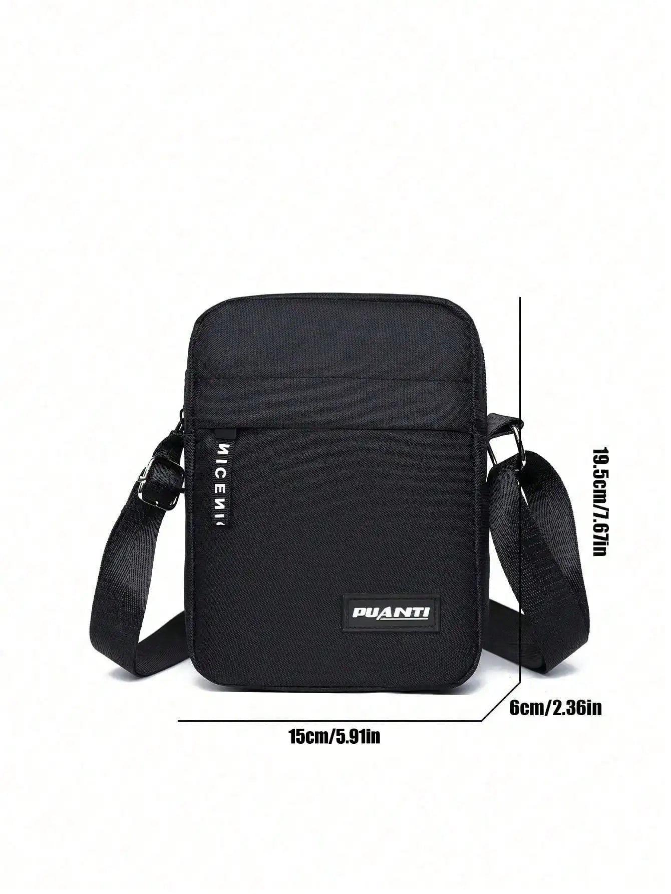 Fashion Academy Style Multifunctional Diagonal Cross Bag Outdoor Wear-resistant Large Capacity Shoulder Bag Suitable for Daily