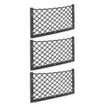1/2/3pcs Car Mesh Bag Holder Car Storage Mesh Bag with Frame Car Mesh Storage Bag