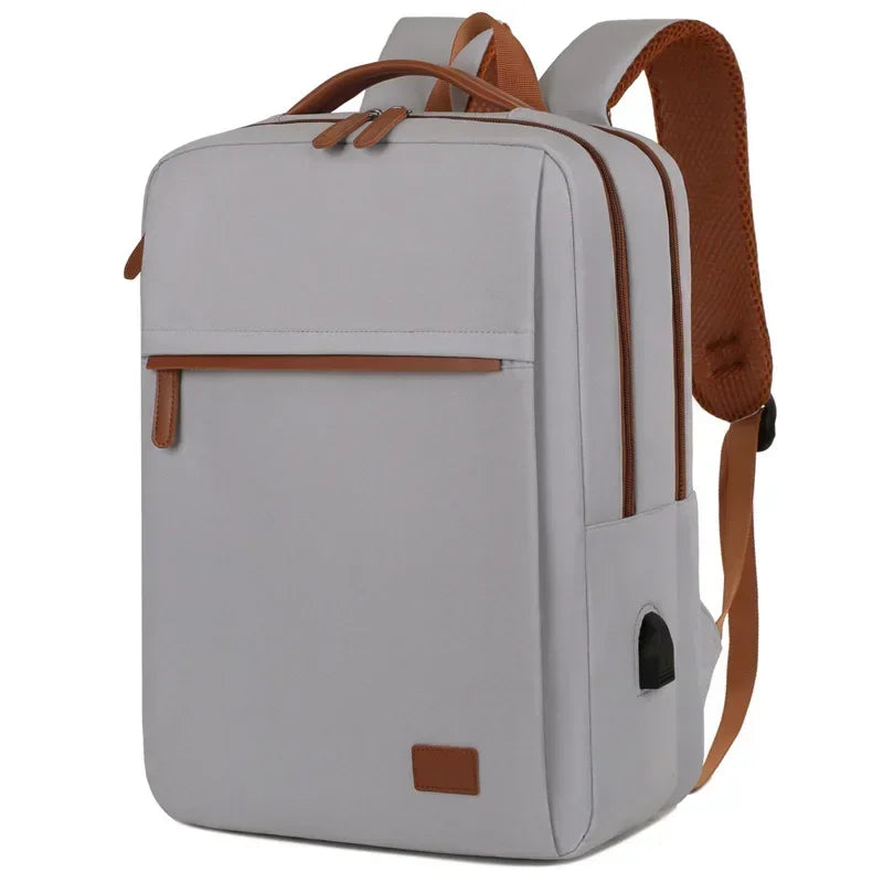 Fashion 15.6-Inch Laptop Business Backpack Classic Men Backpack Women Large Capacity Travel Laptop Backpacks Student School Bag