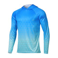 New Men Summer Fishing Clothing Breathable Quick Drying Long Sleeved Hoodie UV Fishing Sweatshirt Man