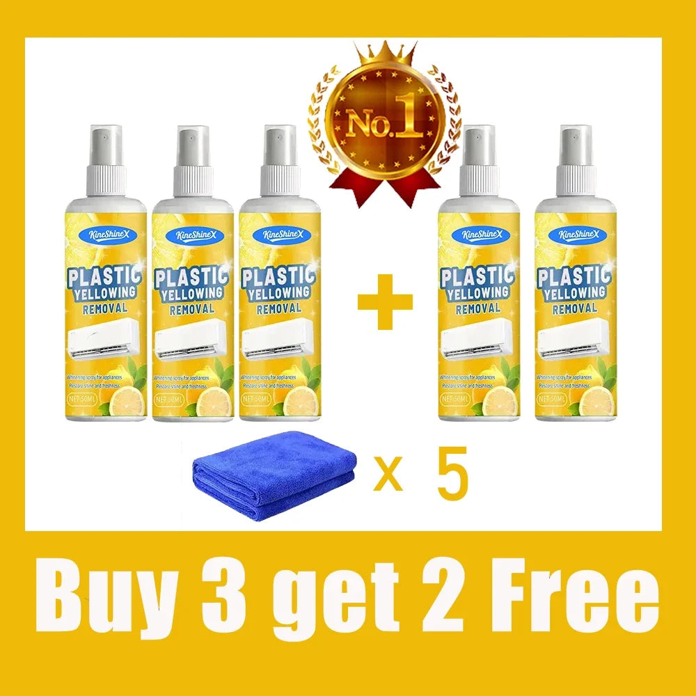 Functional European Appliance Anti-Yellowing Paste, Fixes AC & Washer Plastic Discoloration, Effortlessly Removes Tough Stains