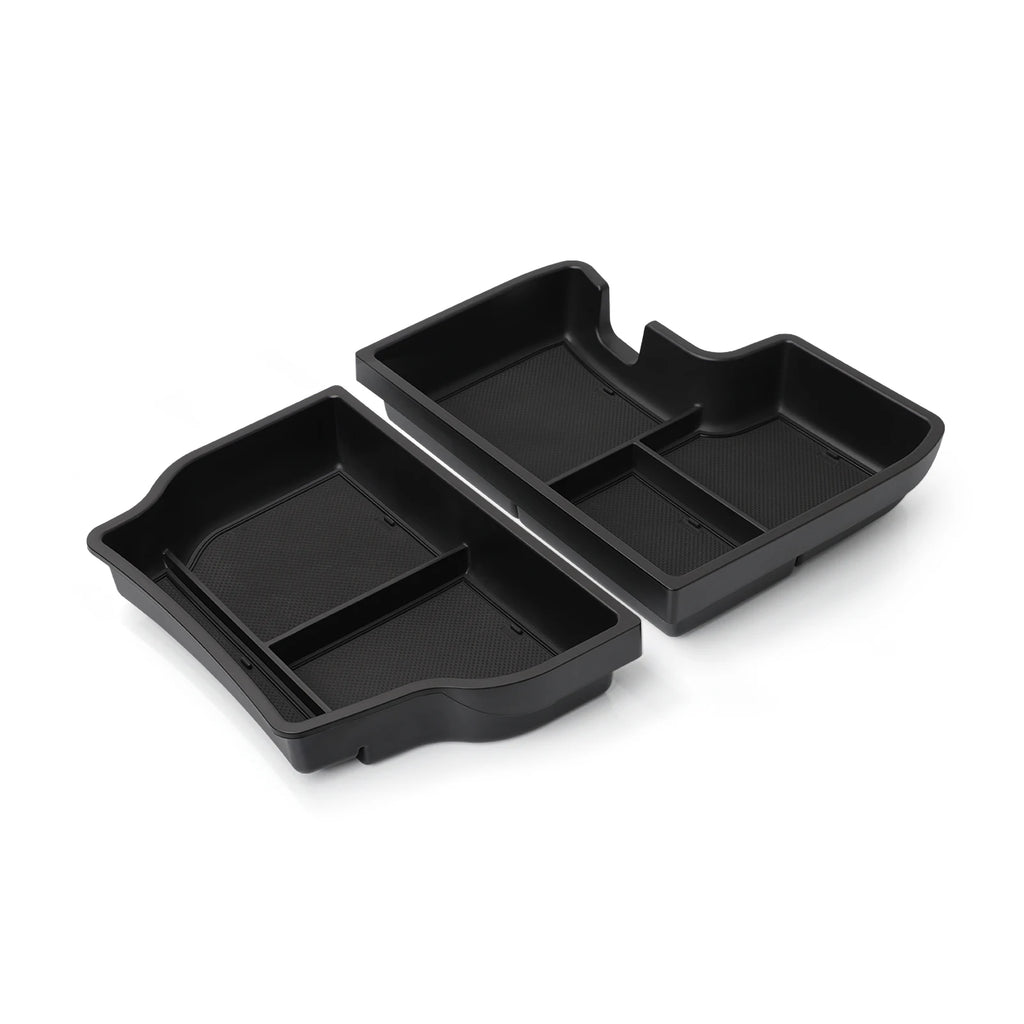 for Toyota Sienna 2024 2025 Center Console Lower Storage Box Car Interior Accessories Storage Tray Organizer Case 2pcs/set