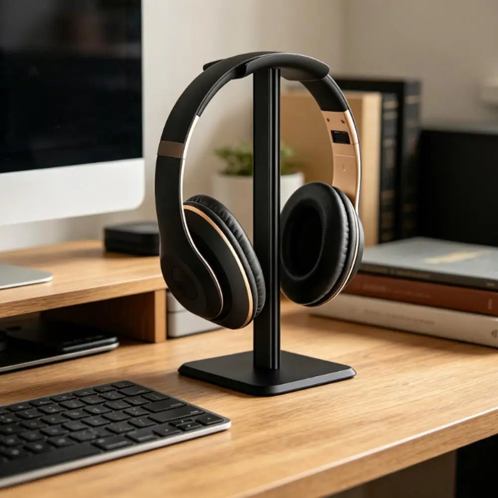 Universal Modern Desktop Headphone Stand Desktop Headset Holder Anti Slip Display Rack For Gaming Headphones Earphones