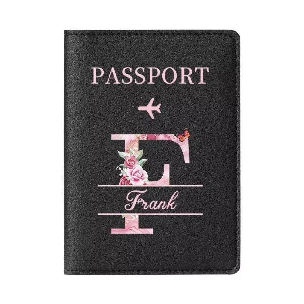 Personalized Passport Holder with custom Cute Cartoon Shiba Print, Multifunctional Ticket & Travel Document Organizer