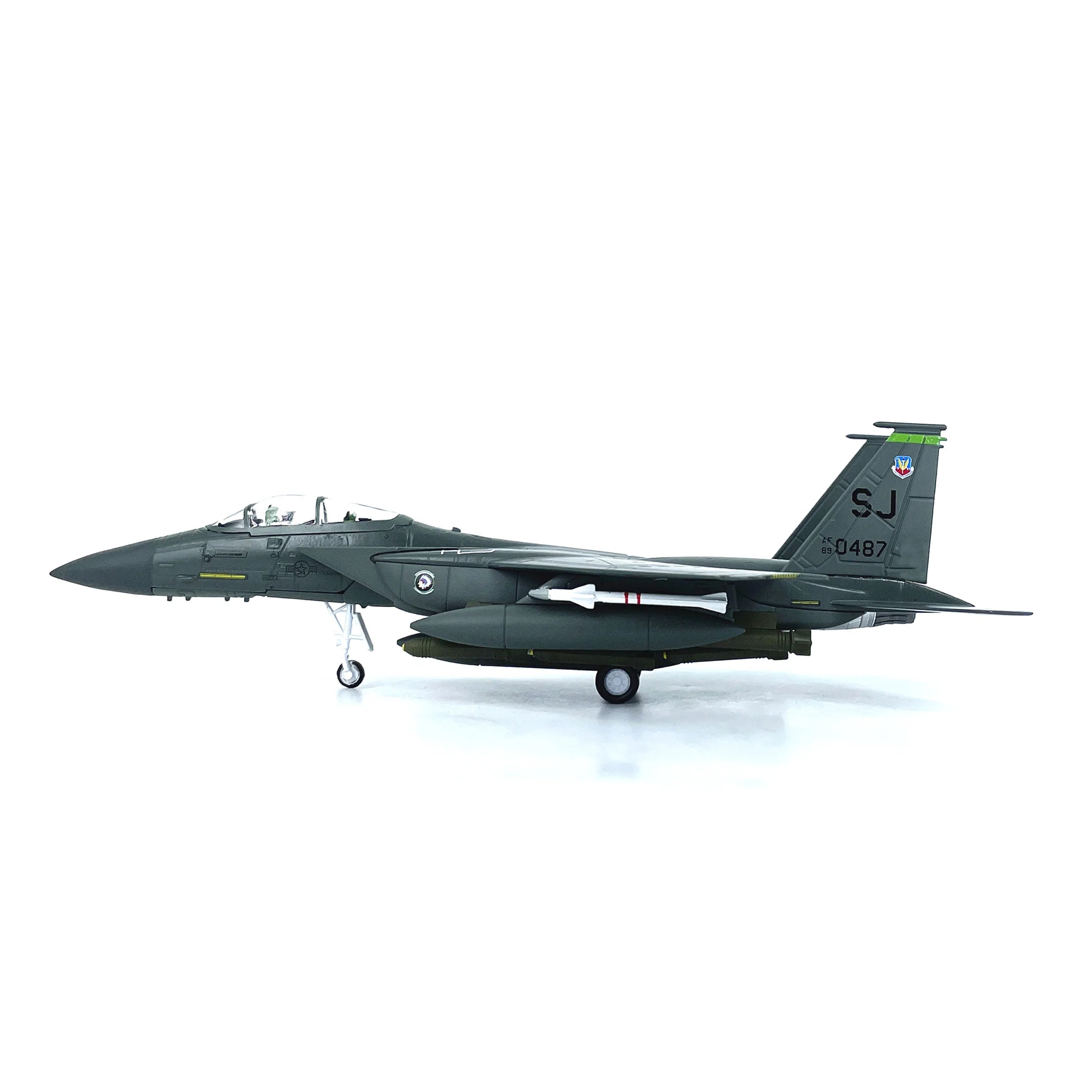 1: 100 US F15E fighter model SJ0487 alloy finished product model