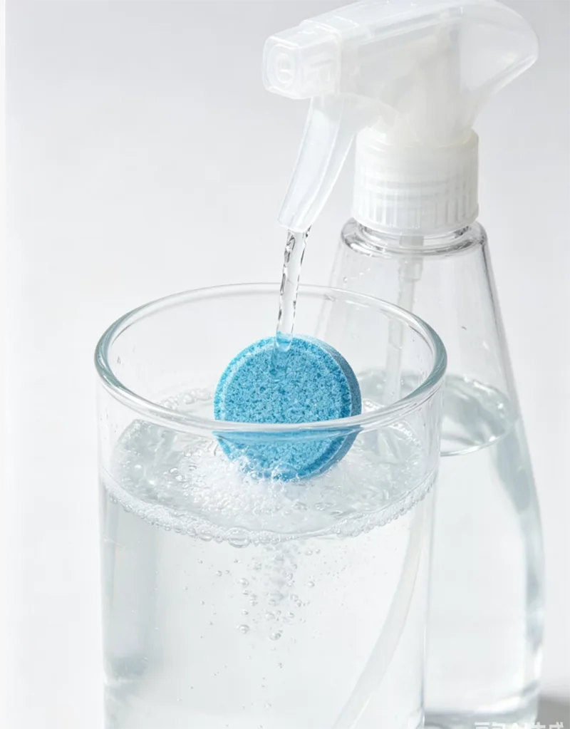 Car Windshield Washer Fluid Tablets Concentrated Effervescent Solid Wiper Glass Cleaner Auto Cleaning Agent Accessories Tool Kit