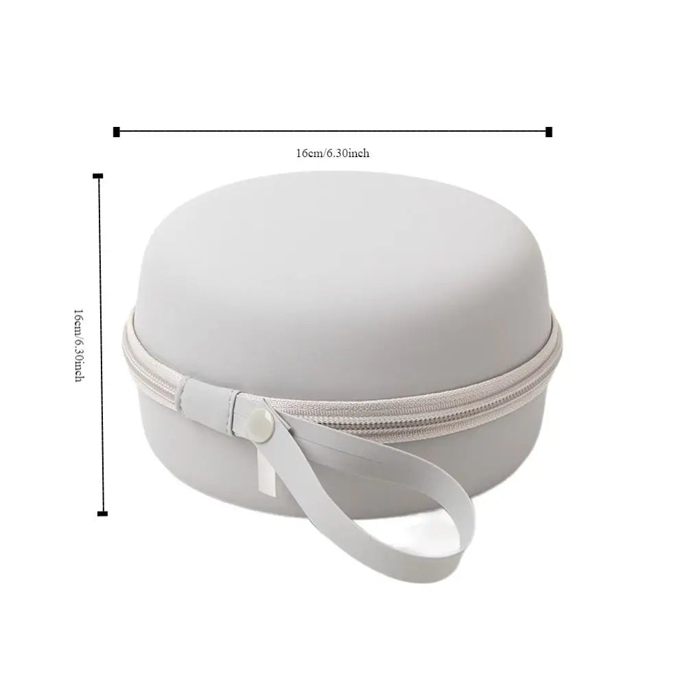 2024 EVA U Type Neck Pillow Case Round Hard Storage Bag Camping Porable Carry Pouch Travel