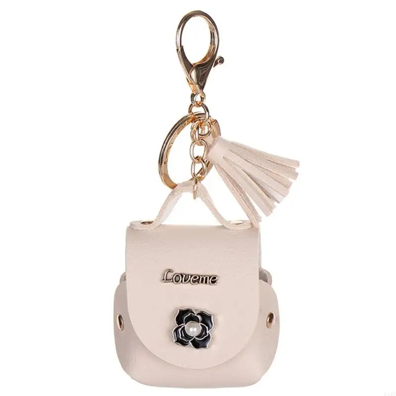 Travel Wireless Earphones Holder Bag Faux Leather Organiser For Daily Use F19E