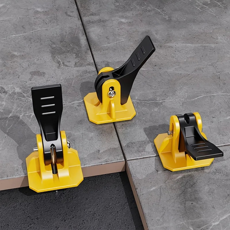 300Pcs Reusable Tile Leveling System Kit with 2.0mm Spacers, Durable Metal and Plastic Construction for Professional Wall and Floor Tile Leveling
