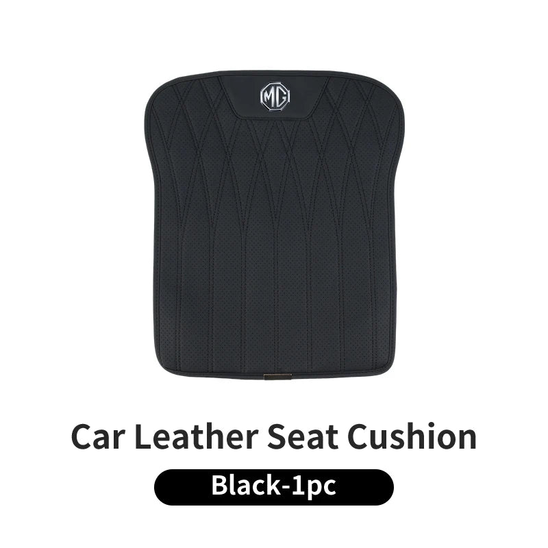 Car Seat Cushion Leather Anti-Slip Pad Seat Protector Cover Accessories For Morris Garages MG 3 5 6 7 HS ZS GS Hector TF GT ZR