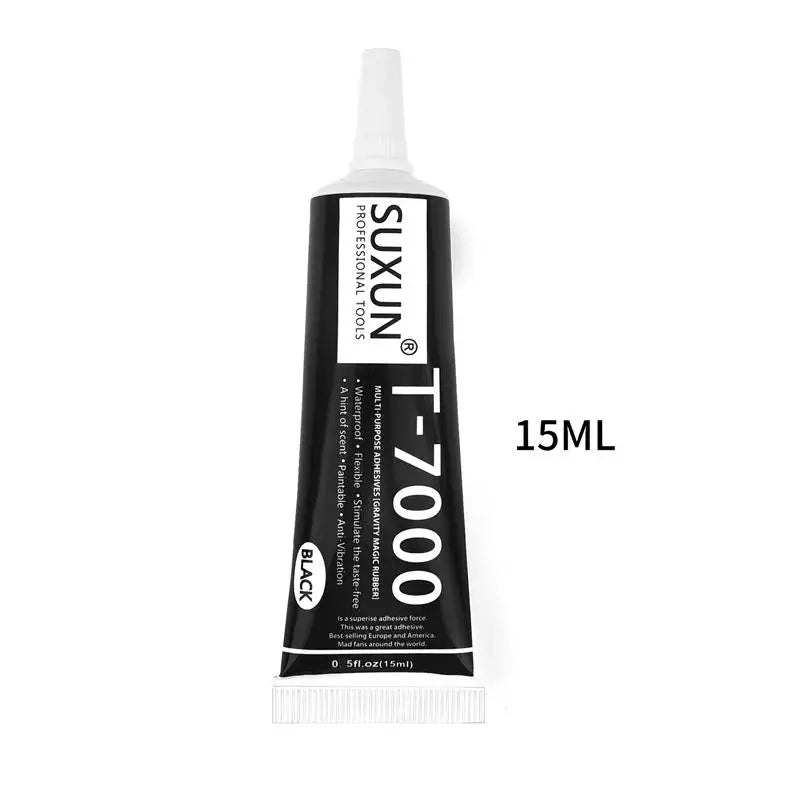 15/25/50/110ML T7000 T8000 B7000 Glue Repair Cell Phone Touch Screen Adhesive Electronic Components Glue With Applicator Tip