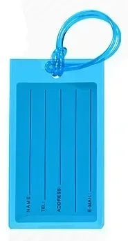 New Travel Waterproof Luggage Tag Holder Boarding Pass Travel Tag Card Cover Suitcase ID Address Name Holder Portable Label