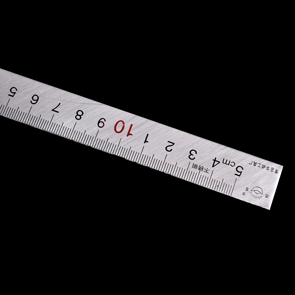 15 x 30cm 90 Degree Stainless Steel Right Angle Ruler Try Square Engineers Wood Measuring Tool Building Framing Gauges Ruler