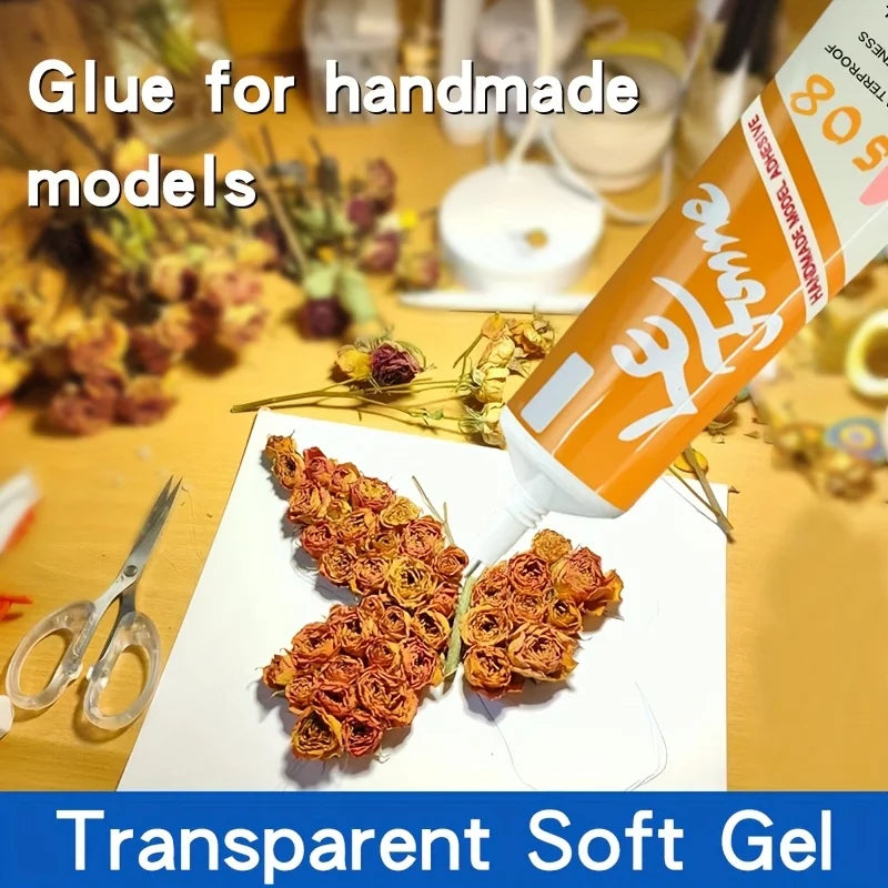 40ml Multi-Purpose Hand Adhesive Model Glue for Adults DIY Alcohol Glue, Specialized for Paper Crafting,Quick-Drying Strong Glue