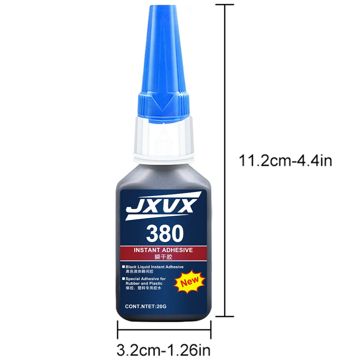 380 Automotive Sealant Adhesive Adhesive Strong Quick Dry Flexible Bond for Automotive Seats Steering Wheel Sofa & Furniture 20g