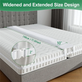 AA19 10" Extra Wide Bed Bridge Adjustable Mattress Bed Connector For Stayover,Family Room