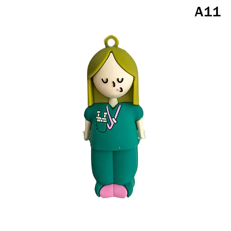 Cute Cartoon Shape Medical Ampoule Bottle Opener Nurse Doctor Special Rubber Syringe Cutter Bottle Opener Multifunctional