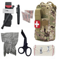Molle First Aid EDC Bag First Aid tourniquet, scissor bandage, IFAK hunting First Aid Kit, life saving kit
