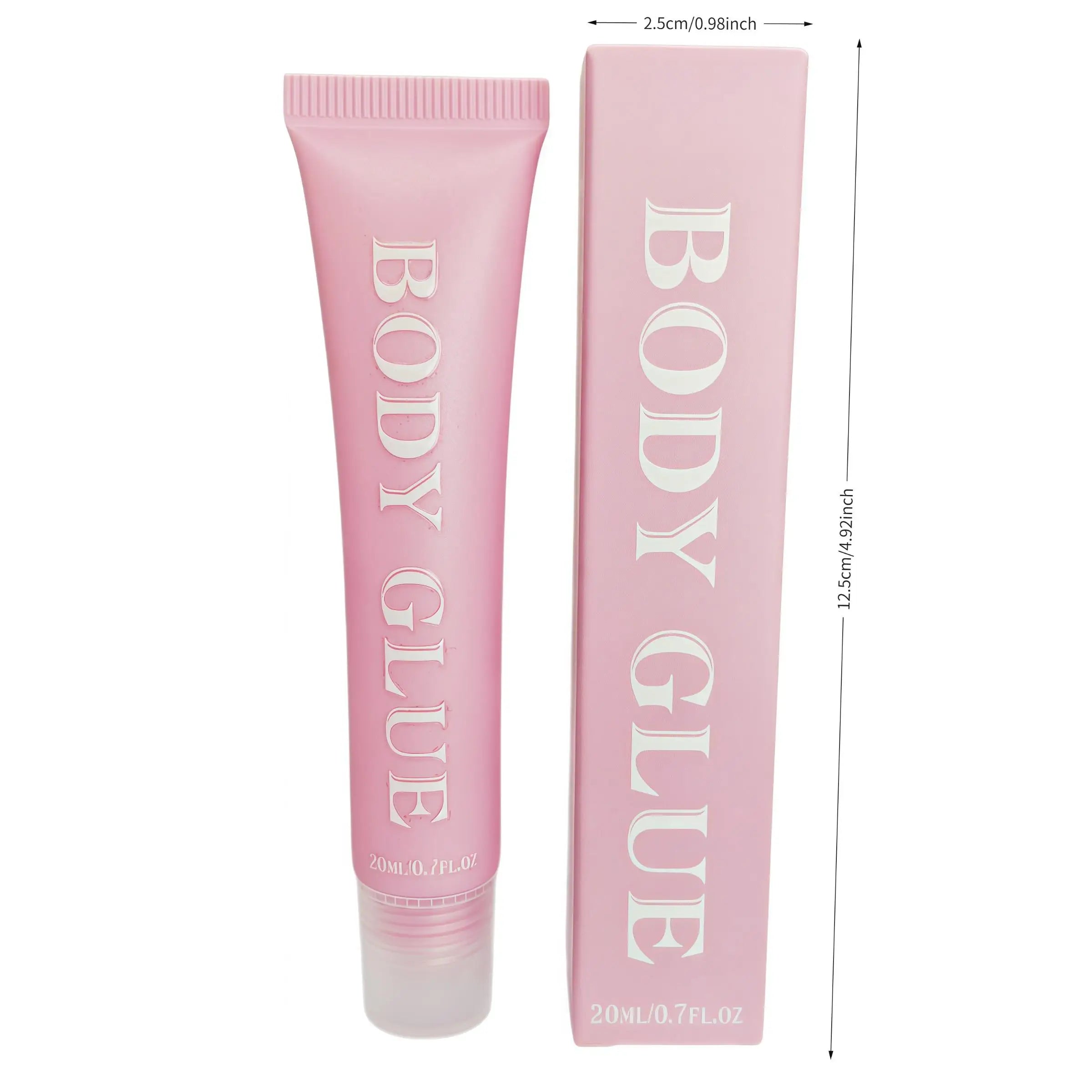 Transparent Body Glue, Gentle Quick-Dry Waterproof Anti-Slip Invisible Adhesive, Long-Lasting Secure Attachment, 1 Piece