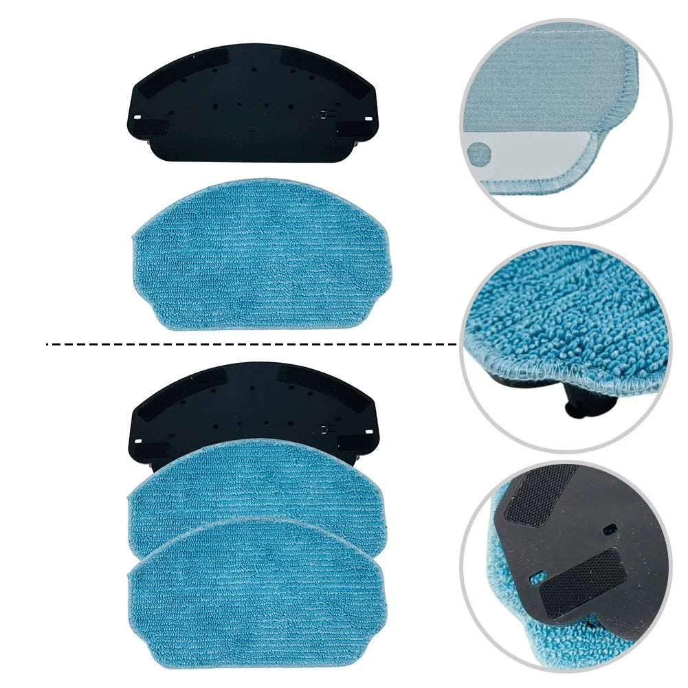 Mop Bracket Mop Pads Kit For Conga M10 For UMMUND BR151 Robot Vacuum Cleaner Mop Cloth Frame Board Rag Parts Kit