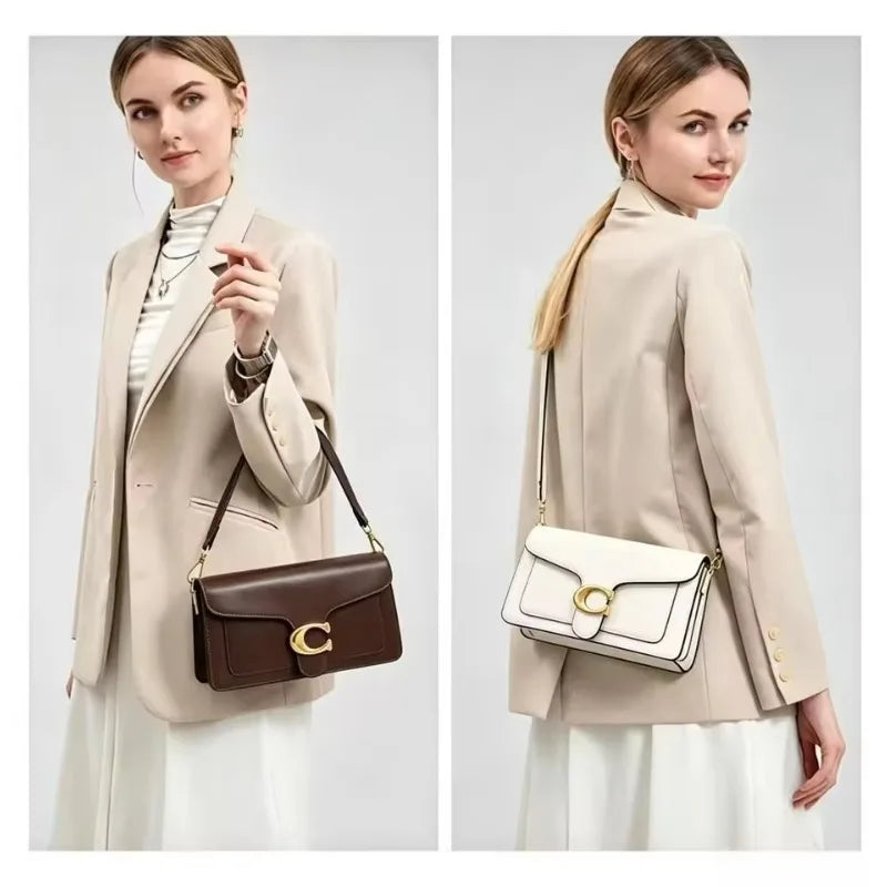 🔥Kou C Home New Tabby26 Dionysian Bag Classic Retro Diy Slung Shoulder Bag Lychee Fashion Handbag Crossbody Bags for Women Bags