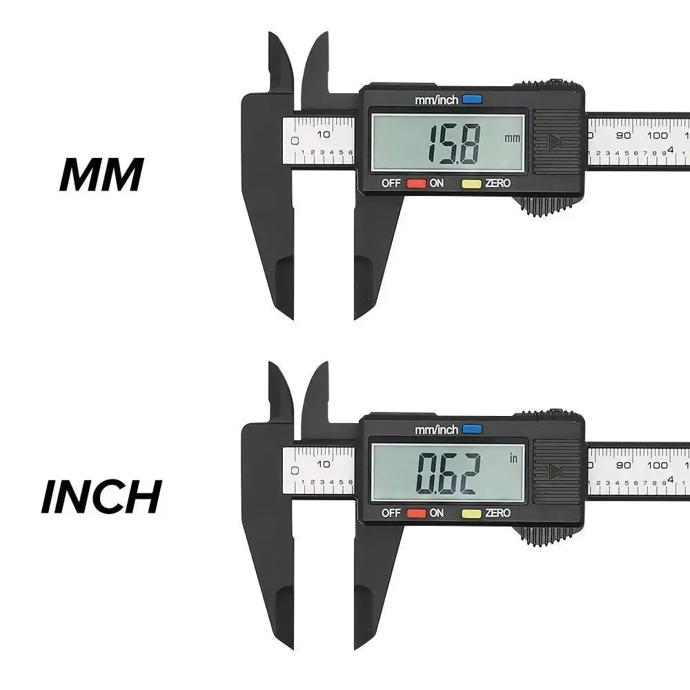 Digital Measuring Caliper Vernier Gauge Tool for Workshop Inspection DIY Craft Jewelry Measurement Instrument Kit