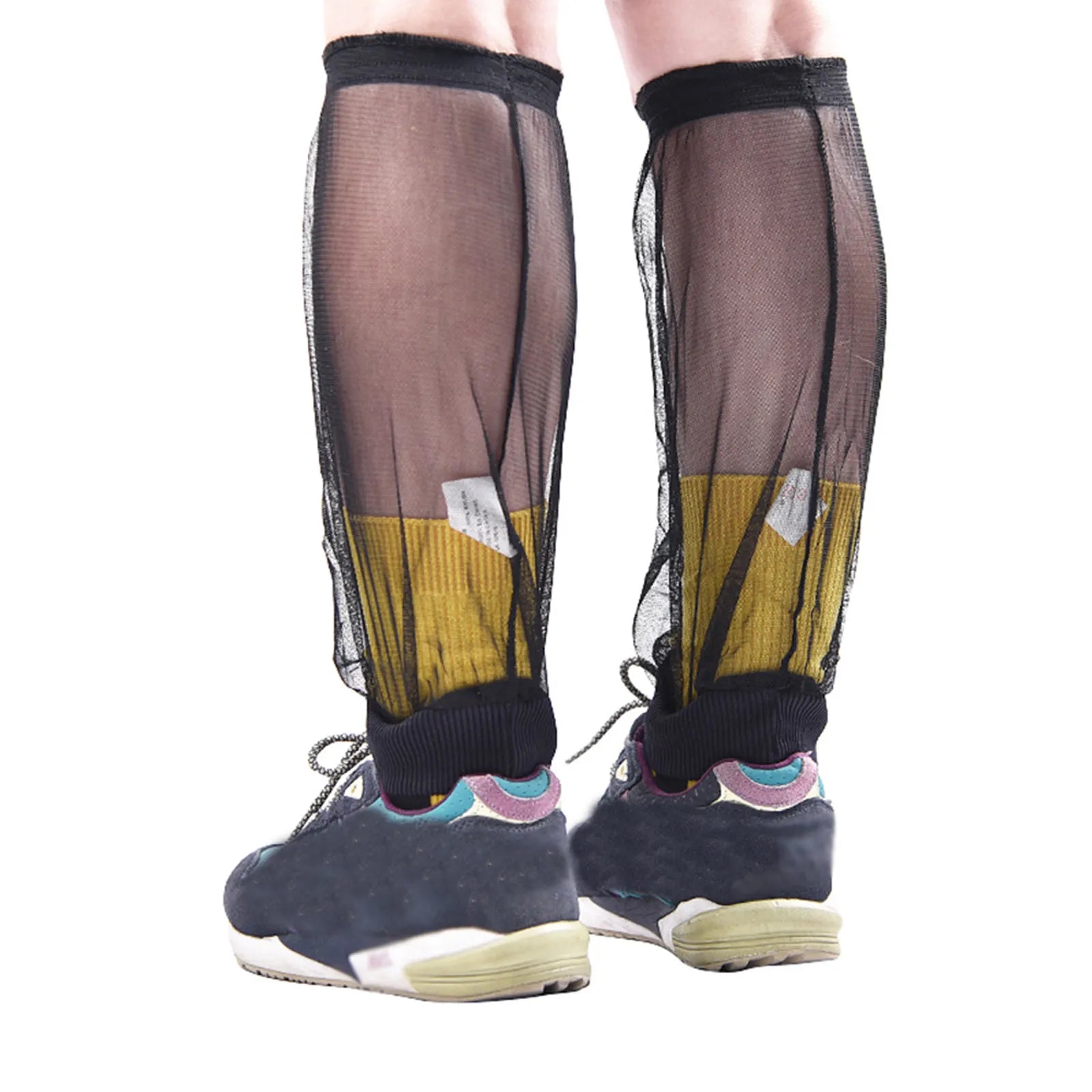 Bite-Resistant Mesh Pants Lightweight Breathable Leg Protector for Outdoor Activities Hiking Camping Fishing Gardening Travel