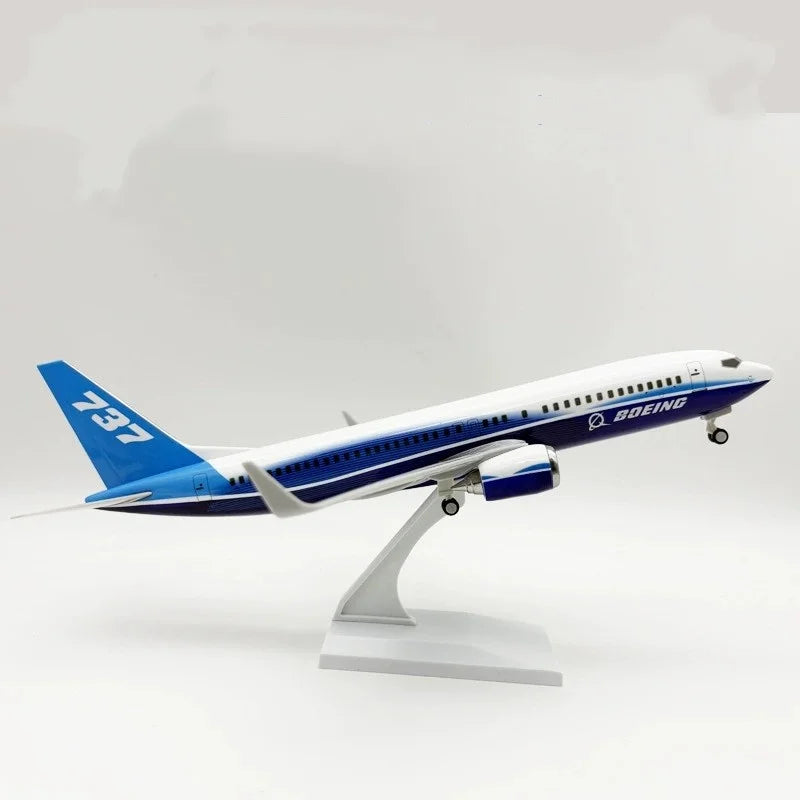 30cm 1/240 Scale A380 B747 B737 Prototype Airways airplane kids toys Model Simulation Aircraft Diecast Resin with Base Display