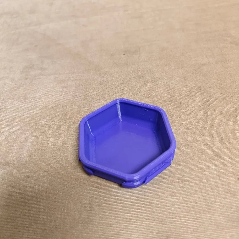 token tray Board game storage box portable board game accessories game props script kill token hex dice box