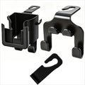 A 2-piece multi-functional car seat back storage bag, including a cup holder, a phone stand and a hook.