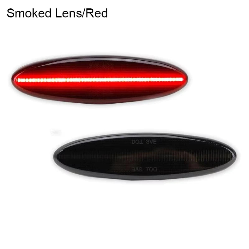LED Rear Bumper Side Marker Indicator Lights For 1997-2004 Chevrolet Corvette C5 Fender Flare Light Parking Light Driving Light
