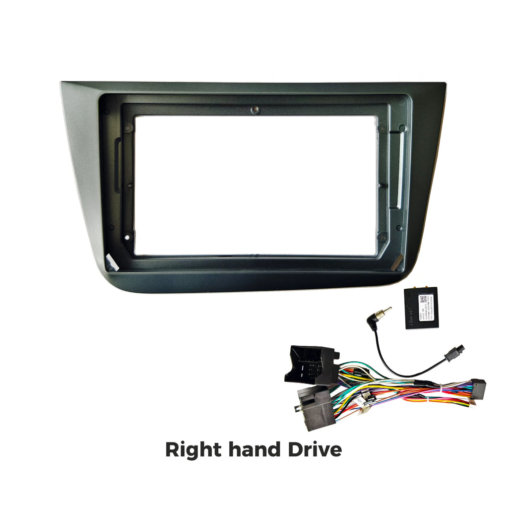 Car  Radio Android Stereo Harness Dashboard Screens Accessories Cables  Fasica Frame For Seat Altea Toledo  2004-2015 9 Inch