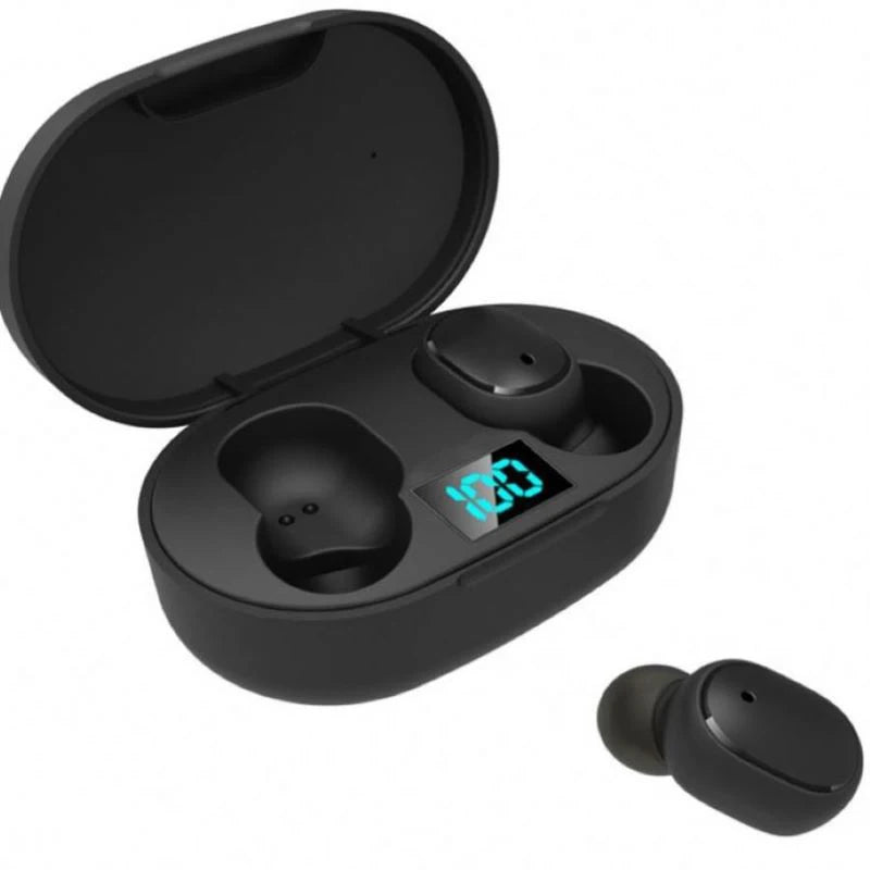 Air E6S TWS Bluetooth Earphones 5.2 Wireless Headphones with Mic Charging Box Handsfree Earbuds for Noise Reduction Headset