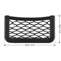 Auto Seat Side Interior Back Sundries Pocket Mesh Storage Bag Phone Net Pocket Holder Car Storage Bag Elastic Flexible Nets