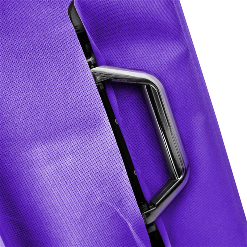 New Colorful Luggage Protector Cover Non-woven Luggage Cover Dustproof Trolley Suitcase Wear-resistant For 20/24/26/28/30inch