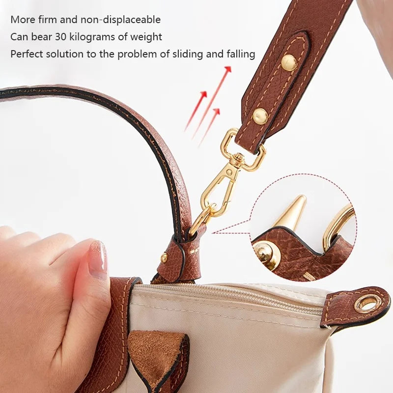 Bag Shoulder Strap For Longchamp S Short Handle Bag Crossbody Bag Strap Adjustable Bag Belt Durable Bag Replacement Accessories