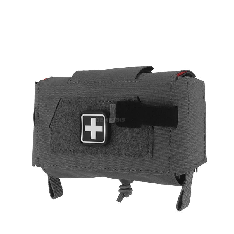 Tactical Compact Trauma Kit Quick Pull Split Hunting Hiking IFAK Medical First Aid Pouch Outdoor Camping Survival Equipment