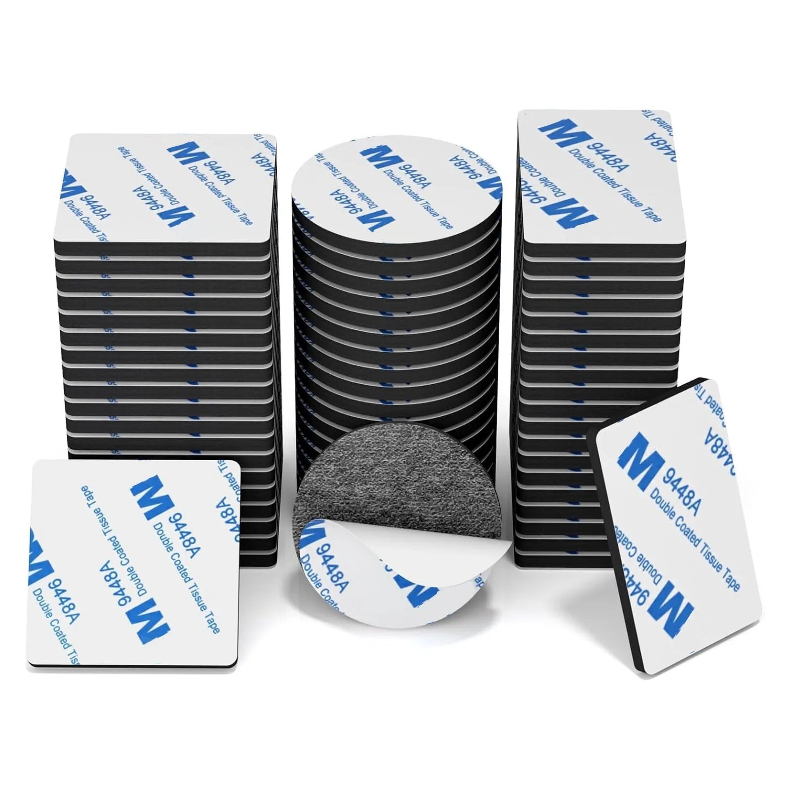 Double Sided Mounting Tape 30/60 Pcs Versatile Double Sided Adhesive Foam Mounting Tape Solution for Walls, Crafts, and More
