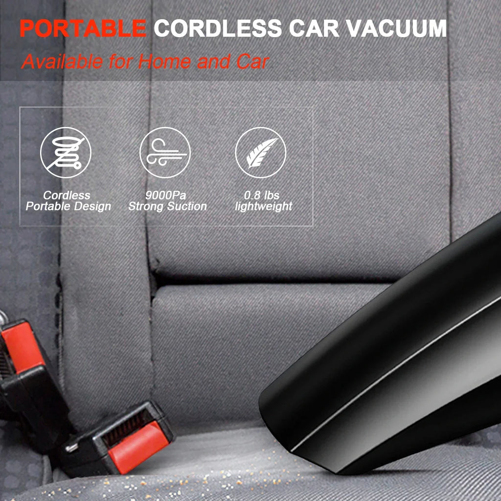 Wired Handheld Portable Mini Car Vacuum Cleaner High Suction 12V Multi-Purpose Small Household Pump for Vehicles