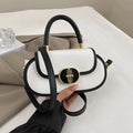 Women's Elegant Small Square Crossbody Bag Luxury High-End Style Unique Design Multi-Functional Casual Handbag for Work Weekend