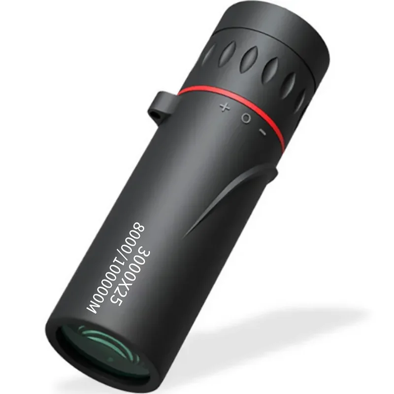 3000x25 Adult Professional HD Remote Monocular & Pocket Mini Portable Telescope for Outdoor Camping and Hunting