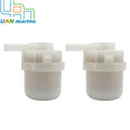 16910-ZY9-004 2Pcs Fuel Filter For Honda 75 80 90 100HP BF75D BF90D BF80A BF100A 16910ZY9004