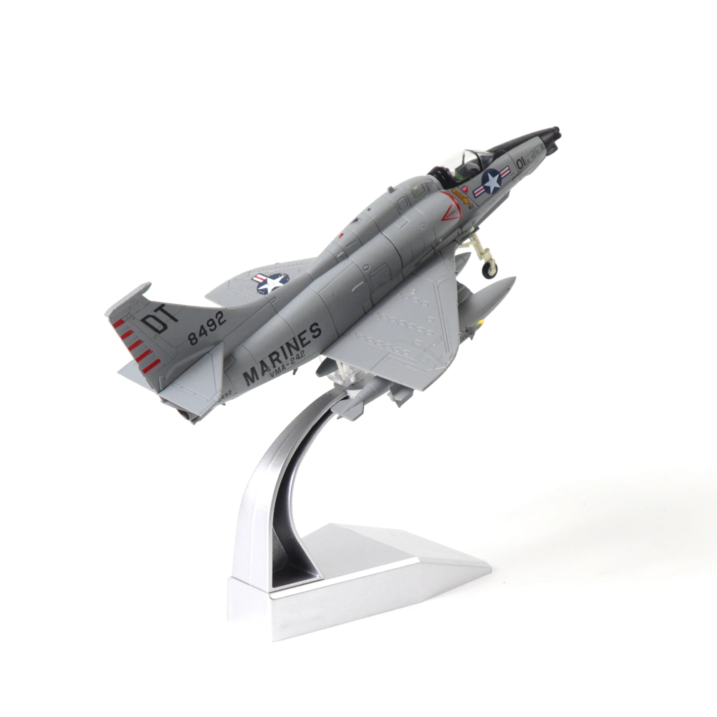 1/72 A-4 Skyhawk Diecast Metal Airplane Model Pre-built Military Collection Gift