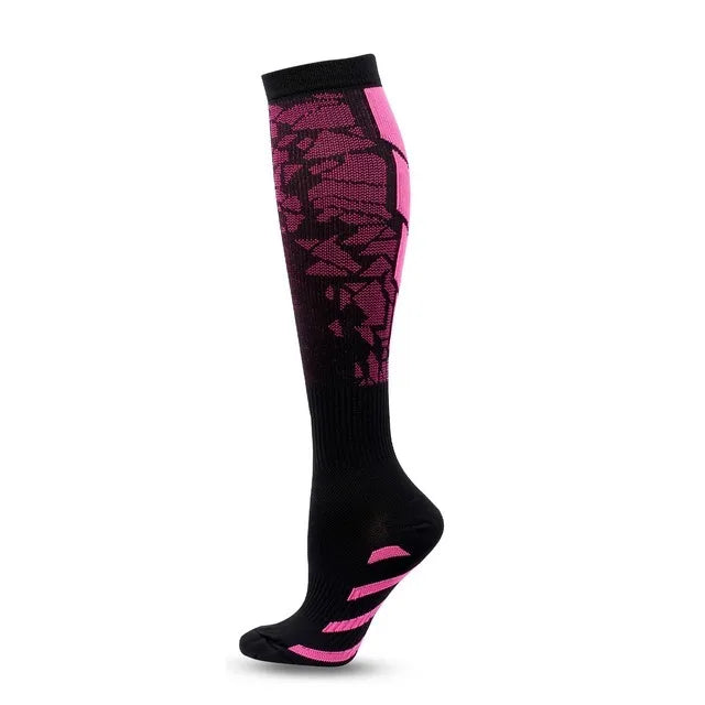 Medical Nursing Compression Socks Stockings Best For Flight Travel Maternity Pregnancy Edema Diabetes Varicose Veins 20-30 Mmhg