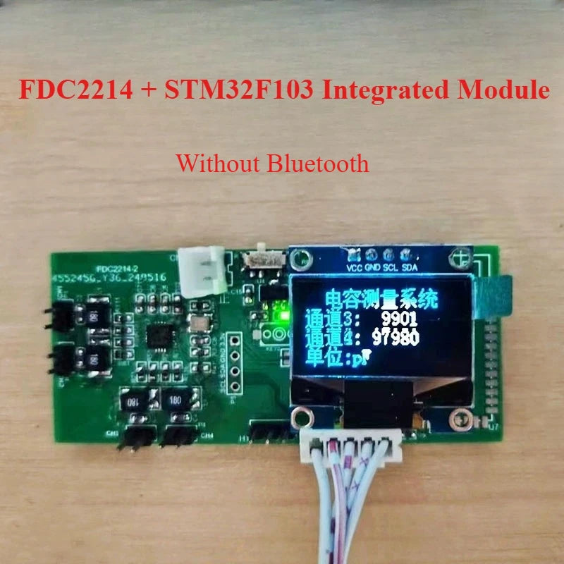 FDC2214 capacitive sensor paper counting electronic design competition gesture recognition module liquid level measurement