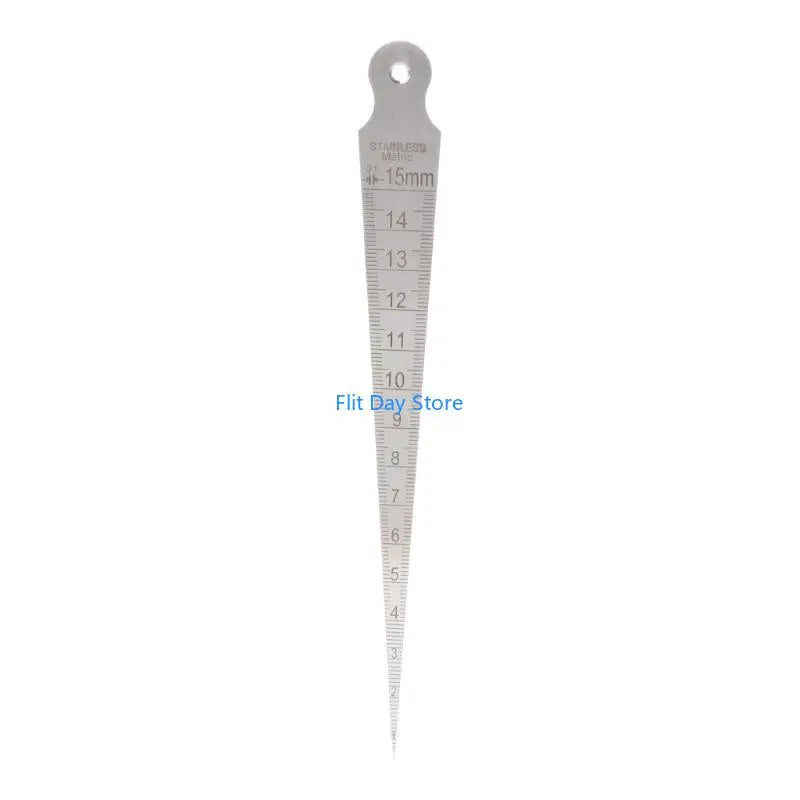 F92C 1-15mm Stainless Steel Taper Gauge for Diameters of Small Holes/Slots Accurate