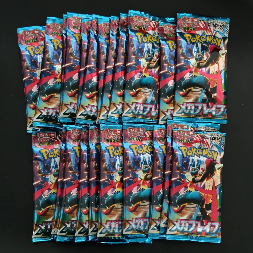 2026 Homemade Proxy PTCG Japanese Set m1L m1S Mega Symphonia Mega Brave Gold Gardevoir Lucario Game Card Toy