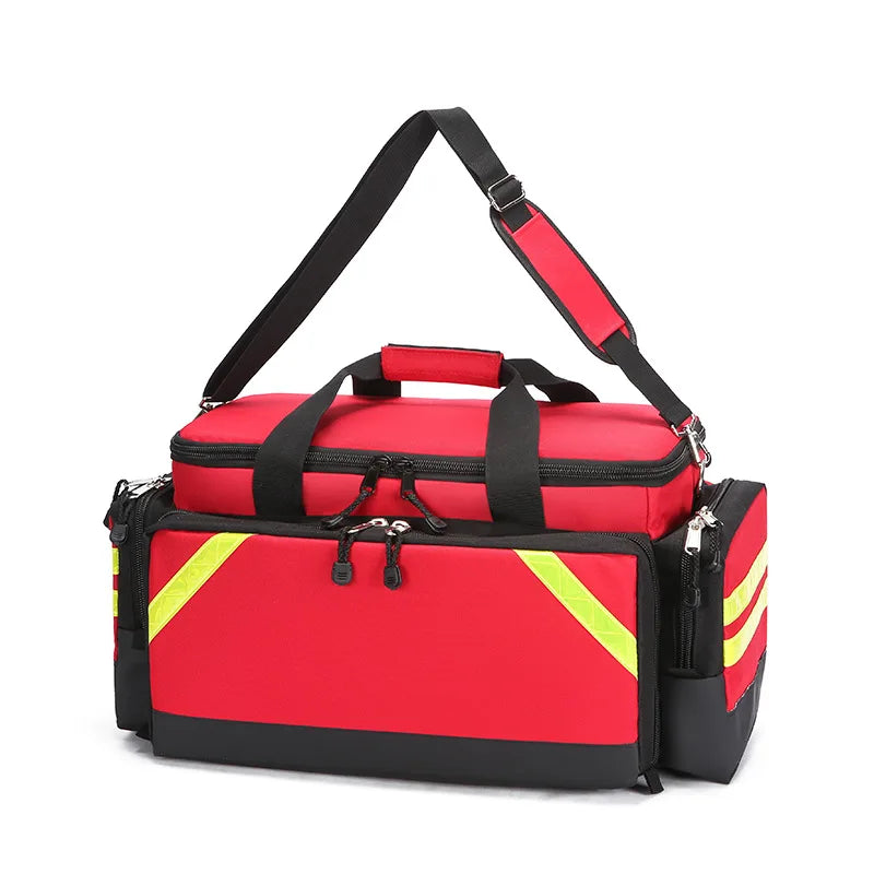 Outdoor 1200D First Aid Kits Waterproof Large Capacity First Aid Shoulder Bag Tear Resistant Oxford Cloth Medical Emergency Kit